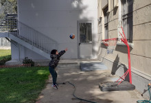 primi tiri a Basket