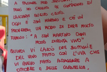la lettera di Fulmine