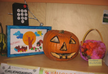 _zucca e lanterna di halloween