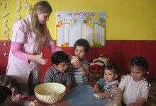 pasta e sale con i piccoli