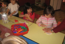 pasta e sale con i piccoli